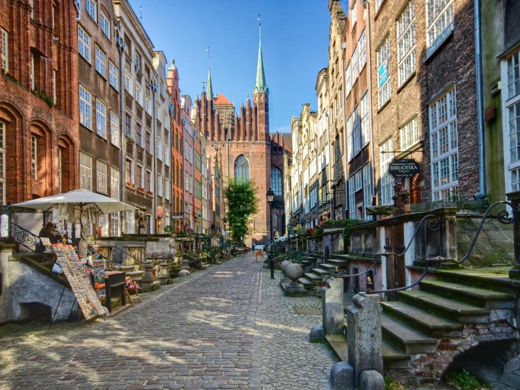 Grand-Tourist Amber Center Apartments Danzig Zimmer foto